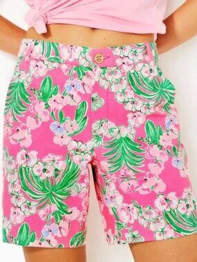 NWT! Lilly Pulitzer Gretchen High Rise Short, Size 2